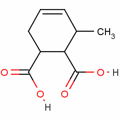 3-甲基-4-环己烯-1,2-二羧酸结构式_40469-16-7结构式