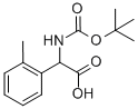Boc-DL-(2-甲基苯基)甘氨酸结构式_40512-48-9结构式