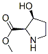 D-Proline, 3-hydroxy-, methyl ester, (3S)- (9CI) Structure,405165-00-6Structure