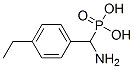 (9ci)-[氨基(4-乙基苯基)甲基]-磷酸结构式_405203-86-3结构式