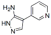 4-吡啶基-3-2H-吡唑-3-胺结构式_40545-68-4结构式