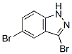 3,5-Dibromo (1h)indazole Structure,40598-76-3Structure