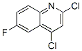 2,4-二氯-6-氟喹啉结构式_406204-74-8结构式