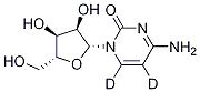 胞苷-D2结构式_40632-25-5结构式