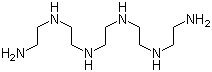 五乙烯六胺结构式_4067-16-7结构式