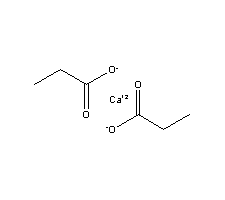 Calcium dipropionate Structure,4075-81-4Structure