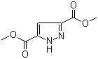 Dimethyl 1h-pyrazole-3,5-dicarboxylate Structure,4077-76-3Structure