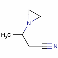 beta-甲基-1-氮丙啶丙腈结构式_4078-19-7结构式