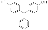 4,4-(苯基亚甲基)二苯酚结构式_4081-02-1结构式