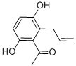 1-(2-烯丙基-3,6-二羟基苯基)-1-乙酮结构式_40815-79-0结构式