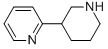 2-(3-哌啶基)吡啶结构式_40864-10-6结构式