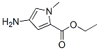4-氨基-1-甲基-1H-吡咯-2-羧酸乙酯结构式_40889-84-7结构式
