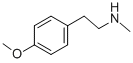[2-(4-Methoxyphenyl)ethyl]methylamine Structure,4091-50-3Structure