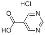 5-Pyrimidinecarboxylic acid monohydrochloride Structure,409357-05-7Structure