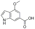 4-Methoxy-1h-indole-6-carboxylic acid Structure,40990-53-2Structure