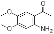1-(2-氨基-4,5-二甲氧基苯基)乙酮结构式_4101-30-8结构式