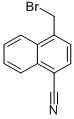 4-(Bromomethyl)naphthalene-1-carbonitrile Structure,41014-20-4Structure