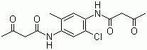 N,N-(2-Chloro-5-methyl-1,4-phenylene)bis(3-oxobutyramide) Structure,41131-65-1Structure
