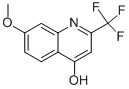 7-Methoxy-2-(trifluoromethyl)quinolin-4-ol Structure,41192-85-2Structure