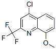 4-Chloro-8-methoxy-2-(trifluoromethyl)Quinoline Structure,41192-89-6Structure