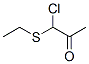 1-氯-1-(乙基硫代)-2-丙酮结构式_412307-36-9结构式