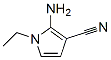 2-氨基-1-乙基-1H-吡咯-3-甲腈结构式_412341-22-1结构式