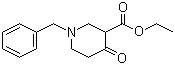 1-苄基-4-哌啶酮-3-羧酸乙酯结构式_41276-30-6结构式