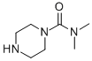 哌嗪-1-羧酸二甲酰胺结构式_41340-78-7结构式