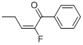 (e)-(9ci)-2-氟-1-苯基-2-戊烯-1-酮结构式_41343-11-7结构式
