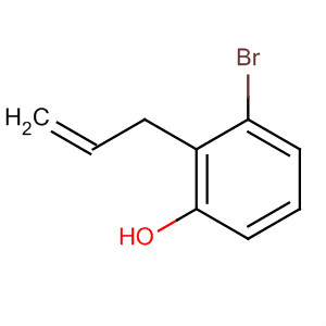 2-烯丙基-3-溴苯酚结构式_41389-15-5结构式