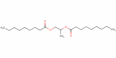 二壬酸-1,2-丙二醇酯结构式_41395-83-9结构式