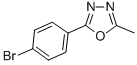 2-(4-Bromophenyl)-5-methyl-1,3,4-oxadiazole Structure,41421-03-8Structure