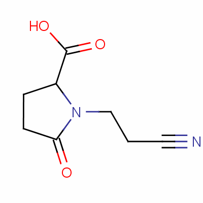 1-(2-Cyanoethyl)-5-oxo-l-proline Structure,41563-94-4Structure