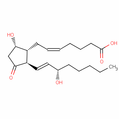 前列腺素 D2结构式_41598-07-6结构式
