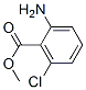 2-氨基-6-氯苯甲酸甲酯结构式_41632-04-6结构式