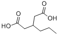 3-丙基戊二酸结构式_4165-98-4结构式