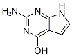 2-氨基-7h-吡咯并[2,3-d]嘧啶-4-醇结构式_41687-92-7结构式