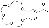 4’-乙酰苯并-15-冠-5-醚结构式_41757-95-3结构式