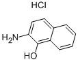 2-氨基-1-萘酚盐酸盐结构式_41772-23-0结构式
