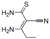 3-氨基-2-氰基-2-戊烯硫代酰胺结构式_41808-29-1结构式