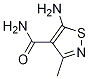 5-氨基-3-甲基异噻唑-4-羧酰胺结构式_41808-40-6结构式