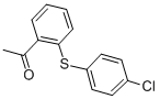 2-乙酰基-4-氯二苯基硫化物结构式_41932-35-8结构式