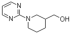 (1-嘧啶-2-基-哌啶-3-基)-甲醇结构式_419557-05-4结构式