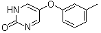 2(1H)-Pyrimidinone, 5-(3-methylphenoxy)- Structure,41964-07-2Structure