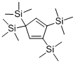 2,3,5,5-四(三甲基甲硅烷基)-1,3-环戊二烯结构式_41991-87-1结构式