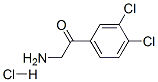 2-(3,4-Dichlorophenyl)-2-oxoethylamine hydrochloride Structure,41995-19-1Structure