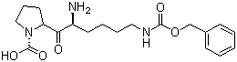 N-Benzyloxycarbonyl-L-lysinyl-L-proline Structure,42001-60-5Structure