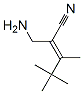 2-(氨基甲基)-3,4,4-三甲基-2-戊烯腈结构式_42009-35-8结构式