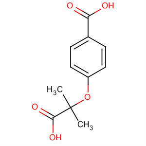2-(4-乙酰基苯氧基)-2-甲基丙酸结构式_42019-57-8结构式