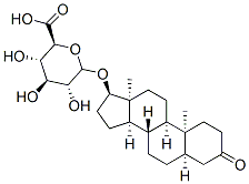 5-Alpha-雄酮-17-beta-醇-3-酮葡糖苷酸结构式_42037-24-1结构式